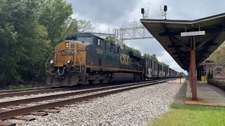 CSX 5291 rides on through Selma NC [upl. by Minabe]