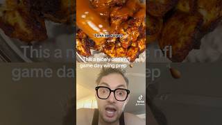 nfl youtubeshort food wings foodshorts tiktok game day food [upl. by Rednas80]