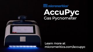 Micromeritics AccuPyc The Easiest Fastest and Most Accurate Pycnometer Ever [upl. by Llemar]