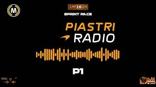 Oscar Piastri Sprint Race Team Radio Brazil GP 2024 [upl. by Therese]