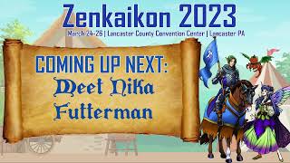 2023 Zenkaikon  Meet Nika Futterman  Live 1 Sunday [upl. by Draude986]