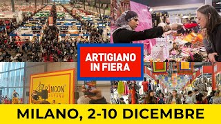 ARTIGIANO IN FIERA 2023 A MILANO PRODOTTI DA OGNI ANGOLO DEL PIANETA [upl. by Briny]