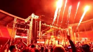 Laser Show  David Guetta Macedonia 2016 [upl. by Ees754]