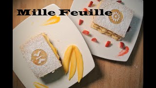 How to make MilleFeuille Recipe [upl. by Meer]