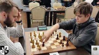 M Kuzhekin 1843 vs Crush 2083 Chess Fight Night CFN Blitz [upl. by Conrade]