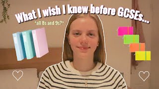 What I Wish I Knew Before Year 11  GCSE ADVICE [upl. by Ingles732]