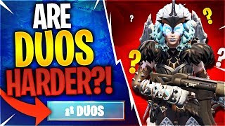 ARE DUOS HARDER Feat Timthetatman Fortnite Battle Royale [upl. by Airym]