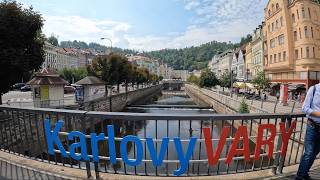 4K Karlsbad  Karlovy Vary  Карловы Вары  Walkingtour  Прогулка [upl. by Florentia]