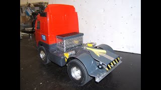 RC Umbau LKW mit Eigenbau Tieflader 116 [upl. by Helmut434]