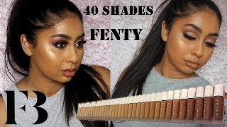 finally FENTY BEAUTY  Foundation Match Stix Highlighter 12hr Wear Test amp Shade Comparisons [upl. by Scarface75]