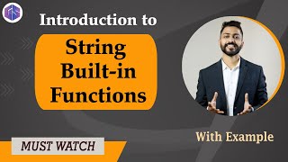 Lec19 Python String Builtin Functions  Python 🐍 for Beginners [upl. by Llennaj]