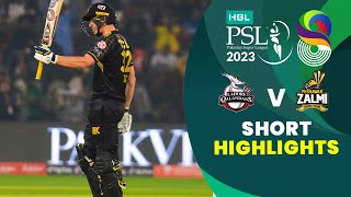 Short Highlights  Lahore Qalandars vs Peshawar Zalmi  Match 15  HBL PSL 8  MI2T [upl. by Stinson]