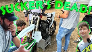 STARK VARG ALREADY BROKE Electric Motocross Dirt Bike [upl. by Quent]