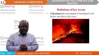 IPSC Geology Form 4 Lesson 24 Notion of Vulcanicity and Magma [upl. by Adav463]