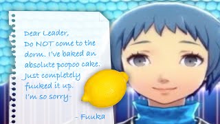 Fuuka completely Fuuked up the cake 😔 🍋  Persona 3 Reload [upl. by Krum]