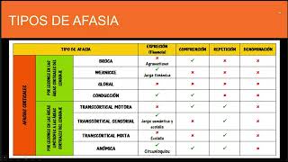 AFASIAS Y DISFASIAS [upl. by Ralleigh]