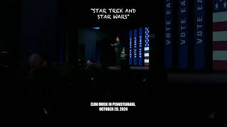 Elon Musk about Star Trek and Star Wars elonmusk startrek starwars [upl. by Rayshell]