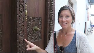 Exploring the streets of Stone Town ZANZIBAR [upl. by Lekar]