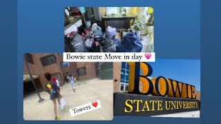 Bowie state move in day  Towers [upl. by Ahsiyk]