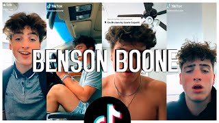 BENSON BOONE  SINGING COMPILATION  TIKTOK amp INSTAGRAM [upl. by Yecats]