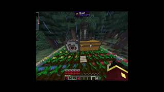 Autofarming the Rarest resource minecraftfarm minecrafttutorial minecraftshorts [upl. by Delphinia]