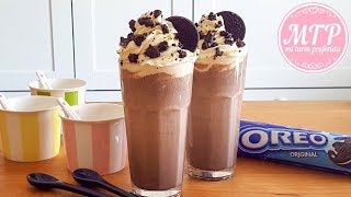 MILKSHAKE DE OREO  Receta fácil  Mi tarta preferida [upl. by Rebor]