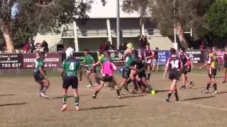 QLD School SportRLU12Met North vs Wide Bay 2016 [upl. by Arac]