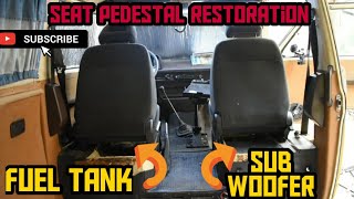 Vanagon Restoration  Front Seat Pedestals PT 1 [upl. by Eletnahc]