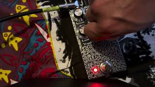 Twilight Zone Electronics  Wizard With A Chainsaw Guitar Pedal Demo [upl. by Minier]