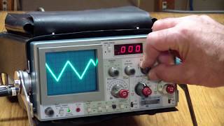 AE1 SonyTektronix 305 Oscilloscope Repair [upl. by Odella]