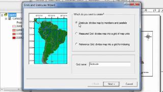 Insertion grille de coordonnées géographiques Mise en page ArcMap  ArcGIS [upl. by Sato]