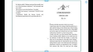 Ungifted chapter 25 read aloud [upl. by Toback]