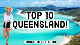 TOP 10 QUEENSLAND Our Favourite Destinations  Best of QLD [upl. by Nnairrehs520]