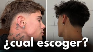 Que Es Mejor TAPER FADE o MULLET 🤔 Según tu rostro [upl. by Omrelliug]