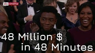 Kimmels Joke about The Black Panther  Oscars 2018 [upl. by Ezarra149]