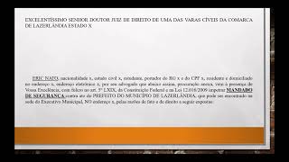 Mandado de Segurança  Direito Processual Civil  Prof Marco Aurélio [upl. by Llechtim]