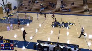 Mattawan High School vs Kalamazoo Central High School Womens JV Basketball [upl. by Schenck]