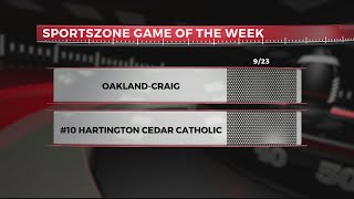 Game Of The Week OaklandCraig vs Hartington Cedar Catholic [upl. by Winfred]