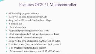 Embedded Systems  8051 Microcontroller [upl. by Clite]