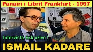 Ismail Kadare  Intervista exkluzive ne Panairin e Librit ne Frankfurt ne vitin 1997 [upl. by Arlinda]