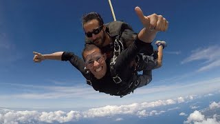 Skydivers Jumping off an Aircraft [upl. by Atnwahsal]