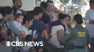 Mexico to deport Central American migrants waiting to enter US as crossings spike [upl. by Buerger]