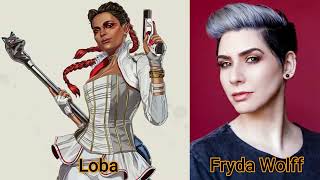 Character and Voice Actor  Apex Legends  Loba  Fryda Wolff [upl. by Roice]