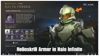 Halo Infinite  Helioskrill Armor in the Shop [upl. by Hinkle]