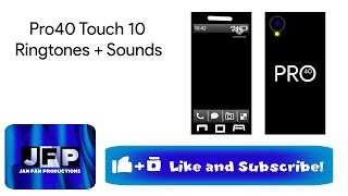 Pro40 Touch 10 Ringtones  Sounds [upl. by Koal]