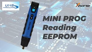 How to read EEPROM from VOLVO CEM via MINI PROG  Xhorse MINI PROG [upl. by Adnaluy]