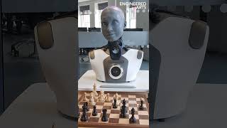 Ameca analyze 1million possible moves in just a blink of an eye  ai  robotics  robot [upl. by Iem]