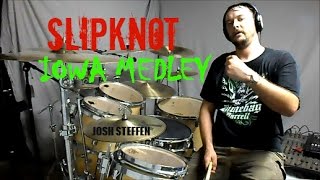 SLIPKNOT  IOWA Medley  Drum Cover [upl. by Sorazal]