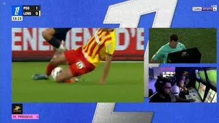 Abdukodir Khusanov Red Card ♦️😱 PSG Vs Lens 10 All Goals Analysis amp Extended Highlights [upl. by Berk65]