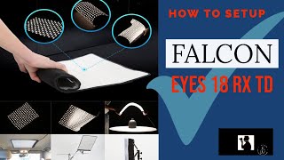 How to setup Falcon Eyes 18 RX [upl. by Claudius685]